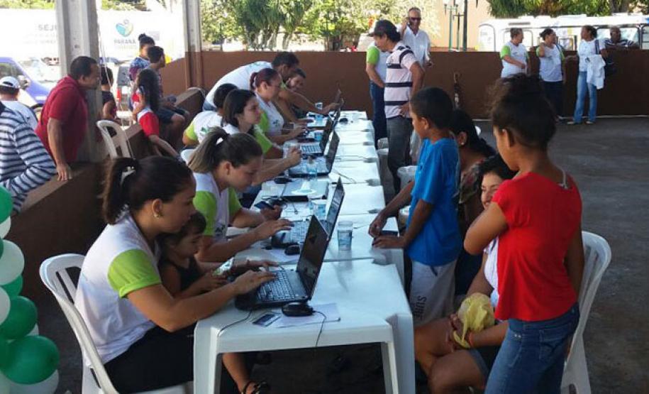 Paraná Cidadão faz mais de 7 mil atendimentos em Bom Sucesso