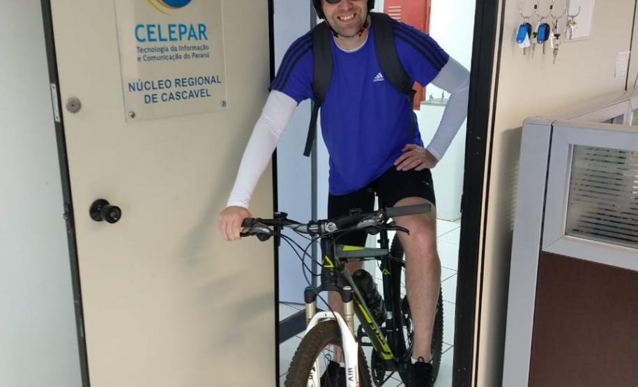 Celepar comemora antecipadamente Dia Mundial Sem Carro