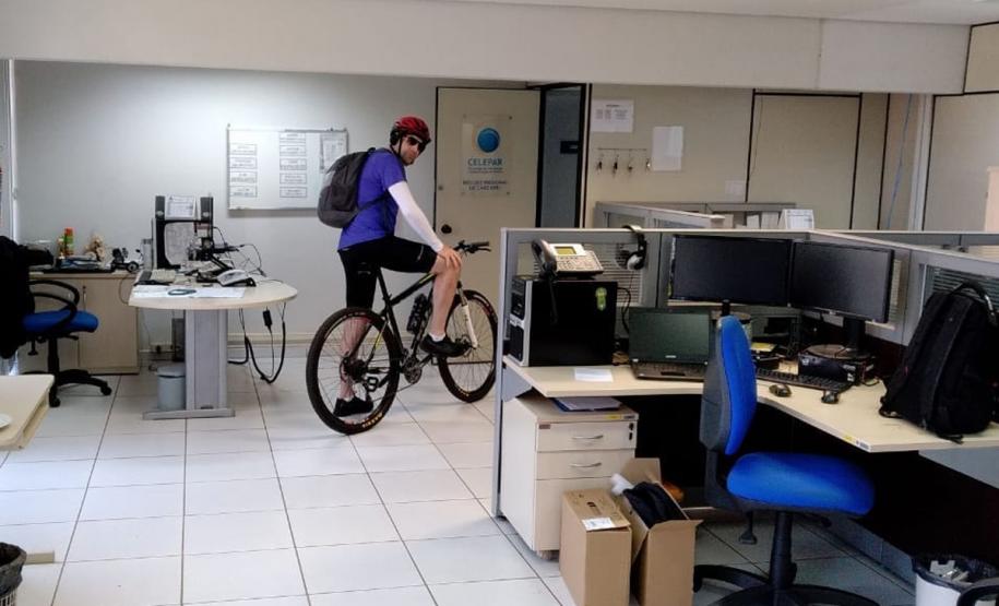 Celepar comemora antecipadamente Dia Mundial Sem Carro