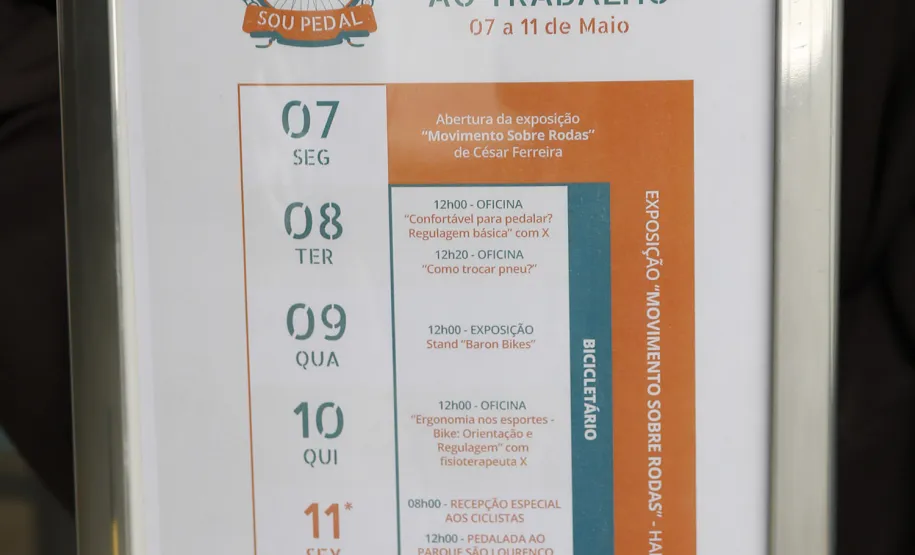 Dia Nacional de Bike ao Trabalho tem semana de conscientização na Celepar