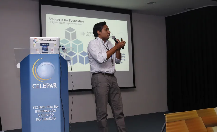 Armazenamento de dados na nuvem híbrida é tema de palestra na Celepar