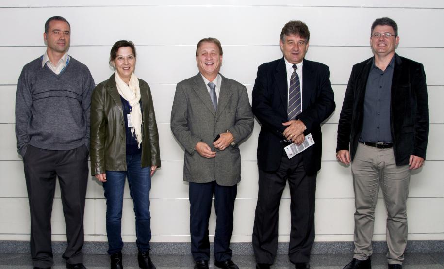 Helio Silvio Piccinatto, Elisabeth Hoffmann, Jacson Carvalho Leite, José Juracy Macedo e Mário Morais Junior