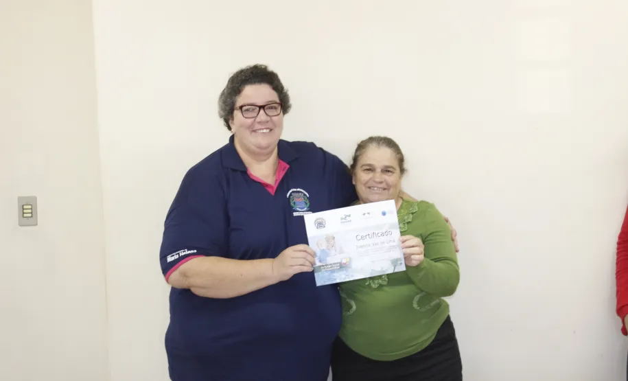 Cerimônia de Entrega dos Certificados da Inclusão do Idoso em Maria Helena