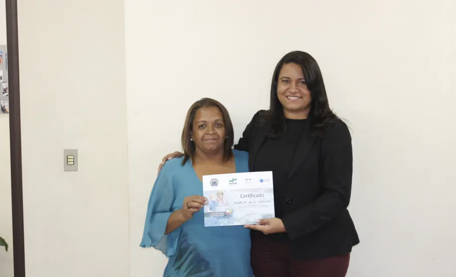 Cerimônia de Entrega dos Certificados da Inclusão do Idoso em Maria Helena