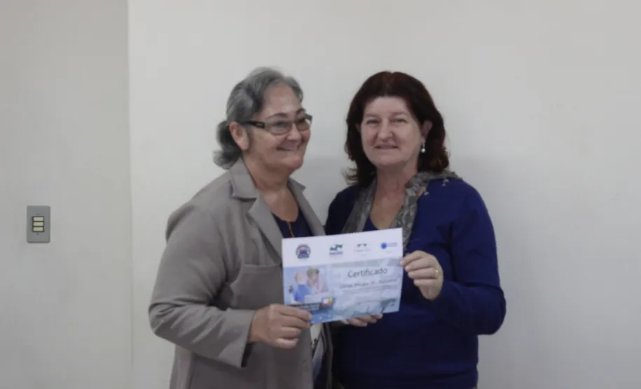 Cerimônia de Entrega dos Certificados da Inclusão do Idoso em Maria Helena