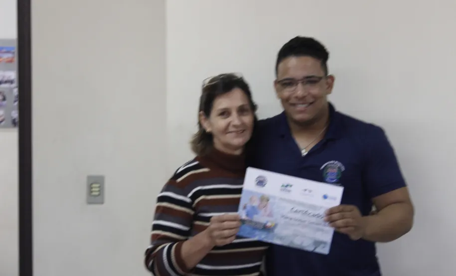 Cerimônia de Entrega dos Certificados da Inclusão do Idoso em Maria Helena