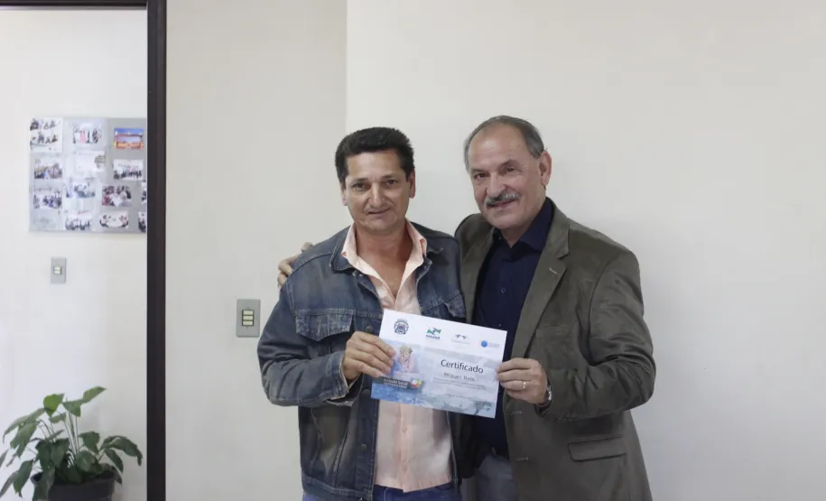 Cerimônia de Entrega dos Certificados da Inclusão do Idoso em Maria Helena