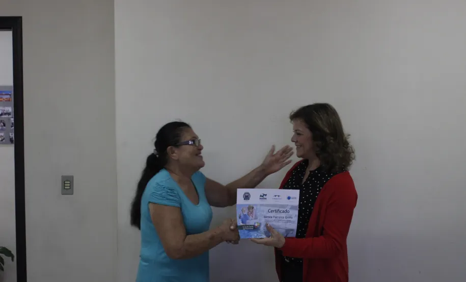 Cerimônia de Entrega dos Certificados da Inclusão do Idoso em Maria Helena