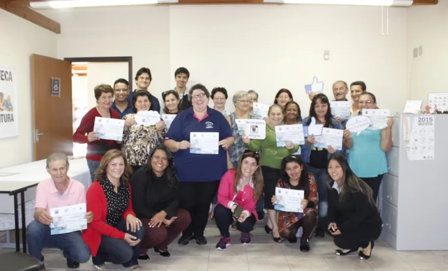Cerimônia de Entrega dos Certificados da Inclusão do Idoso em Maria Helena
