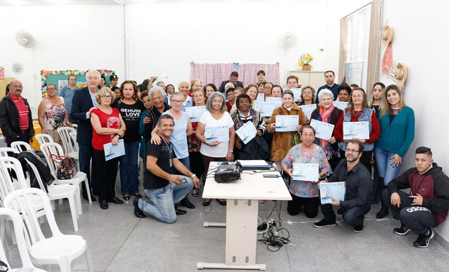 Curso realizado no CRAS - CIC