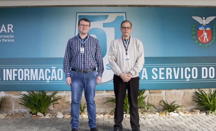 Celepar implanta sistema para realização de processo seletivo simplificado Cristiano Précoma e Denis Alves da Silva