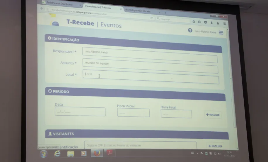 Celepar desenvolve sistema voltado à gestão de controle de acesso a visitantes