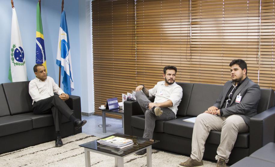 Luiz Carlos Nunes,  Carlos Henrique Rossato Gomes e João Bracarense