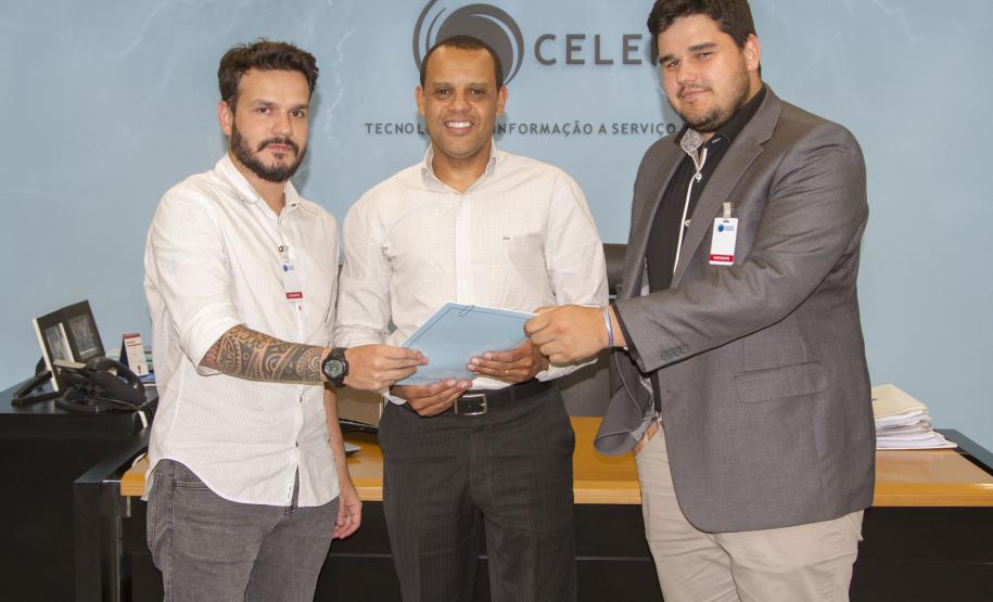 Carlos Henrique Rossato Gomes, Luiz Carlos Nunes e João Bracarense