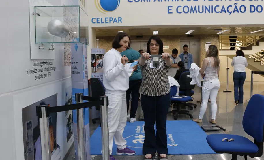 Bioimpedância na Celepar, um cuidado com a saúde