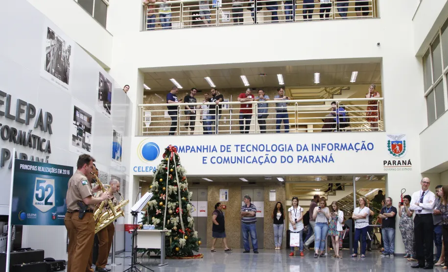 Celepar comemora o encerramento do ano de 2016