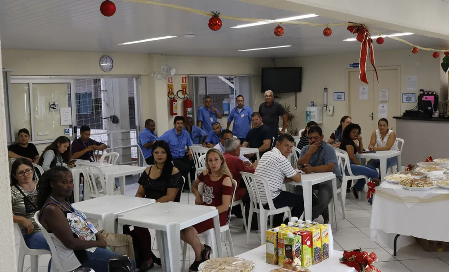 Terceirizados da Celepar participam de confraternização de final de ano especial