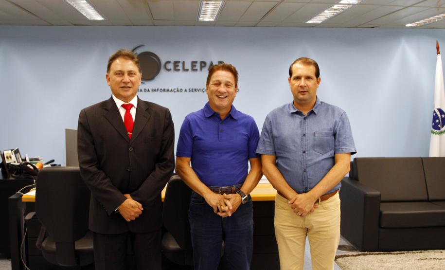 Nelson Garcia, Jacson Carvalho Leite e Marcel Micheletto