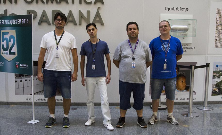 Eder Taffarel Chagas, Jose Claudio da Cunha Filho, João Paulo Borges e Luiz Renato Martins