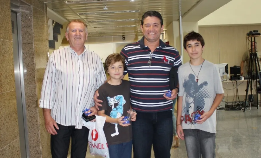 Convidados presentes no evento