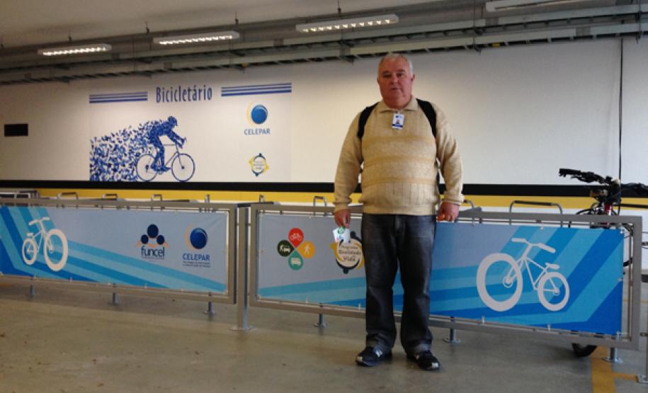 bicicletário da Celepar é referência em mobilidade urbana