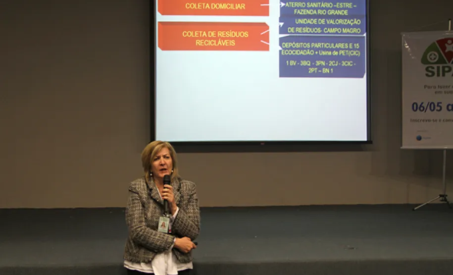 Meio Ambiente e Reciclagem
Palestrante: Rosana Campanholo - Secretaria Municipal de Meio Ambiente