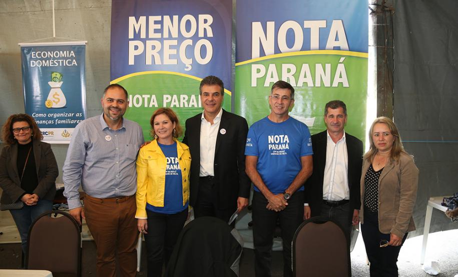 Governador Beto Richa visita a UPS-Cidadania em São José dos Pinhais, no 17º Batalhão de Polícia Militar (17º BPM).São José dos Pinhais, 28/07/2017.Foto: Orlando Kissner/ANPr