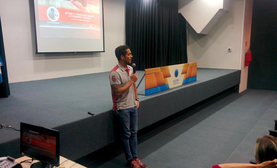 Celepar recebe palestra sobre mitos e verdades nas atividades físicas