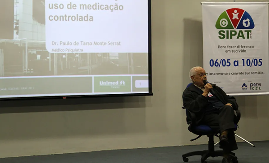 Saúde Mental e Psicomatização - UNIMED
Palestrante: Paulo de Tarso