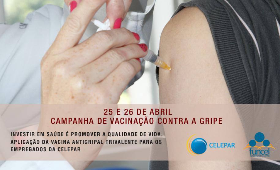 Celepar promove campanha contra a gripe x