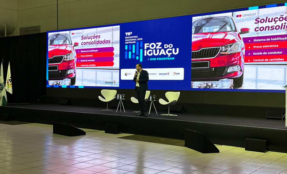 Celepar apresenta soluções para o trânsito durante Encontro Nacional dos Detrans
