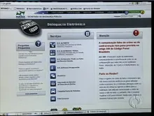 Delegacia Eletrônica - Paraná TV 1° Edição 09/04/2013